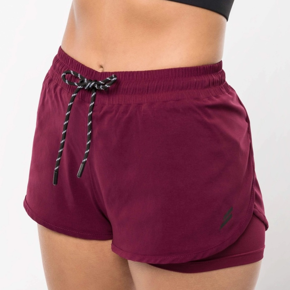 Doyoueven Athletica Running Shorts - Plum